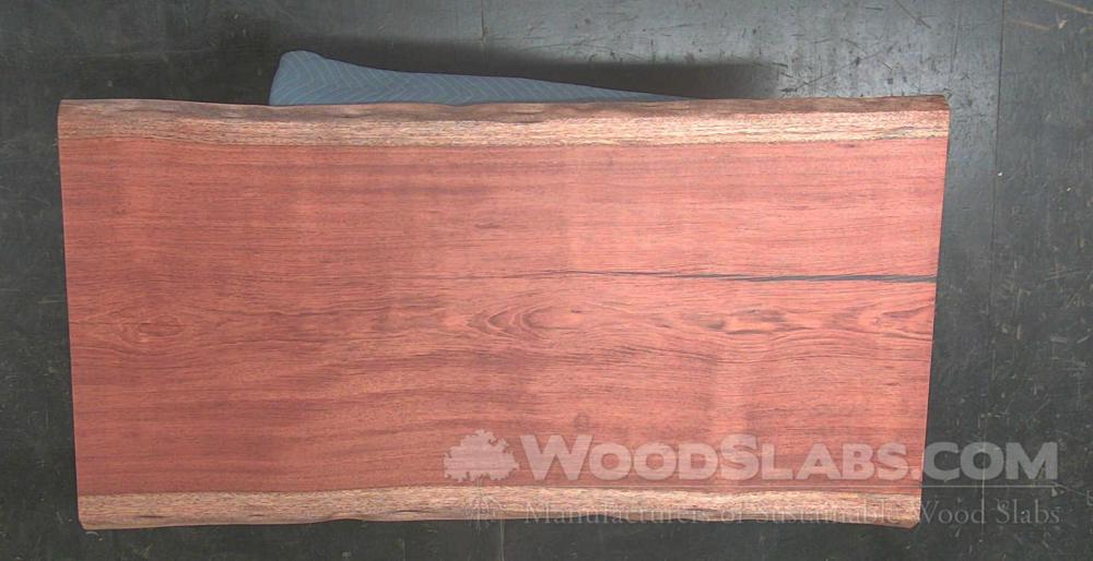Brazilian Cherry Wood Slab #VWG-XZ6-2DMX