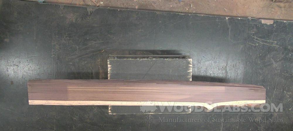 Brazilian Ebony / Pau Santo Wood Slab #BRF-DLE-MYQZ