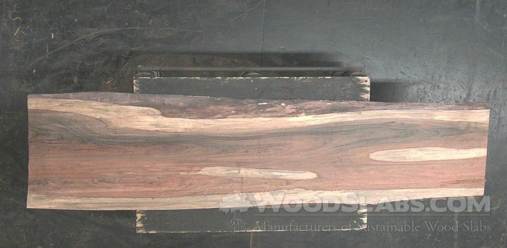 Brazilian Ebony / Pau Santo Wood Slab #UZ9-IB3-BY7D