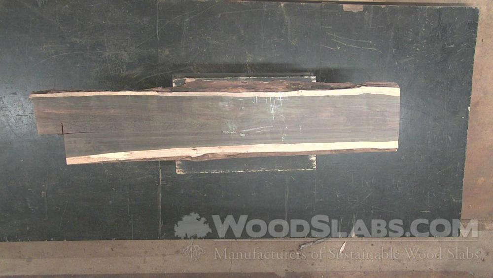 Brazilian Ebony / Pau Santo Wood Slab #IEZ-LU0-TLLD