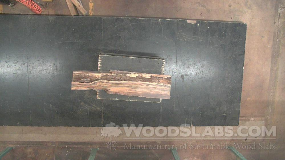 Brazilian Ebony / Pau Santo Wood Slab #K53-RA0-3BYE