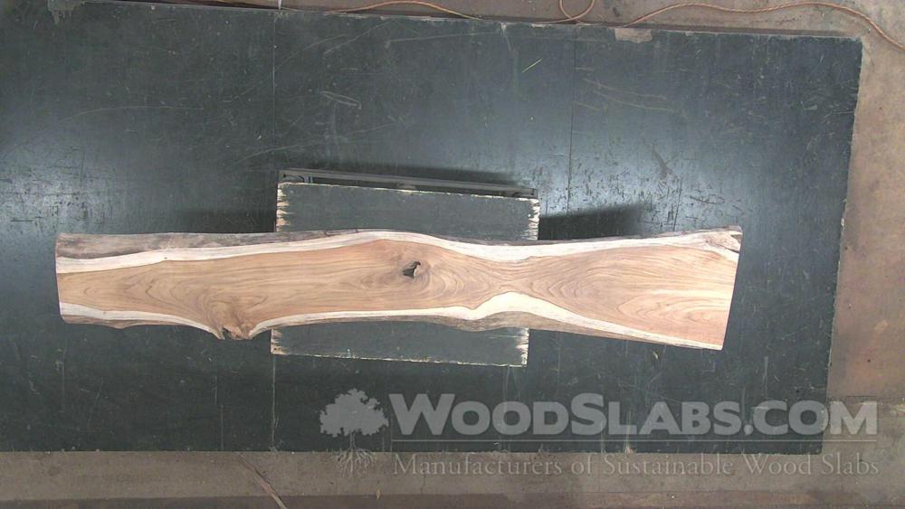 Latin Teak Wood Slab #JQG-1N0-I8WT