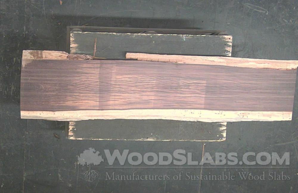 Brazilian Ebony / Pau Santo Wood Slab #OQH-4KI-TRAS