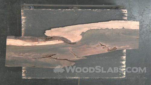 Brazilian Ebony / Pau Santo Wood Slab #Z40-AOZ-PBIP