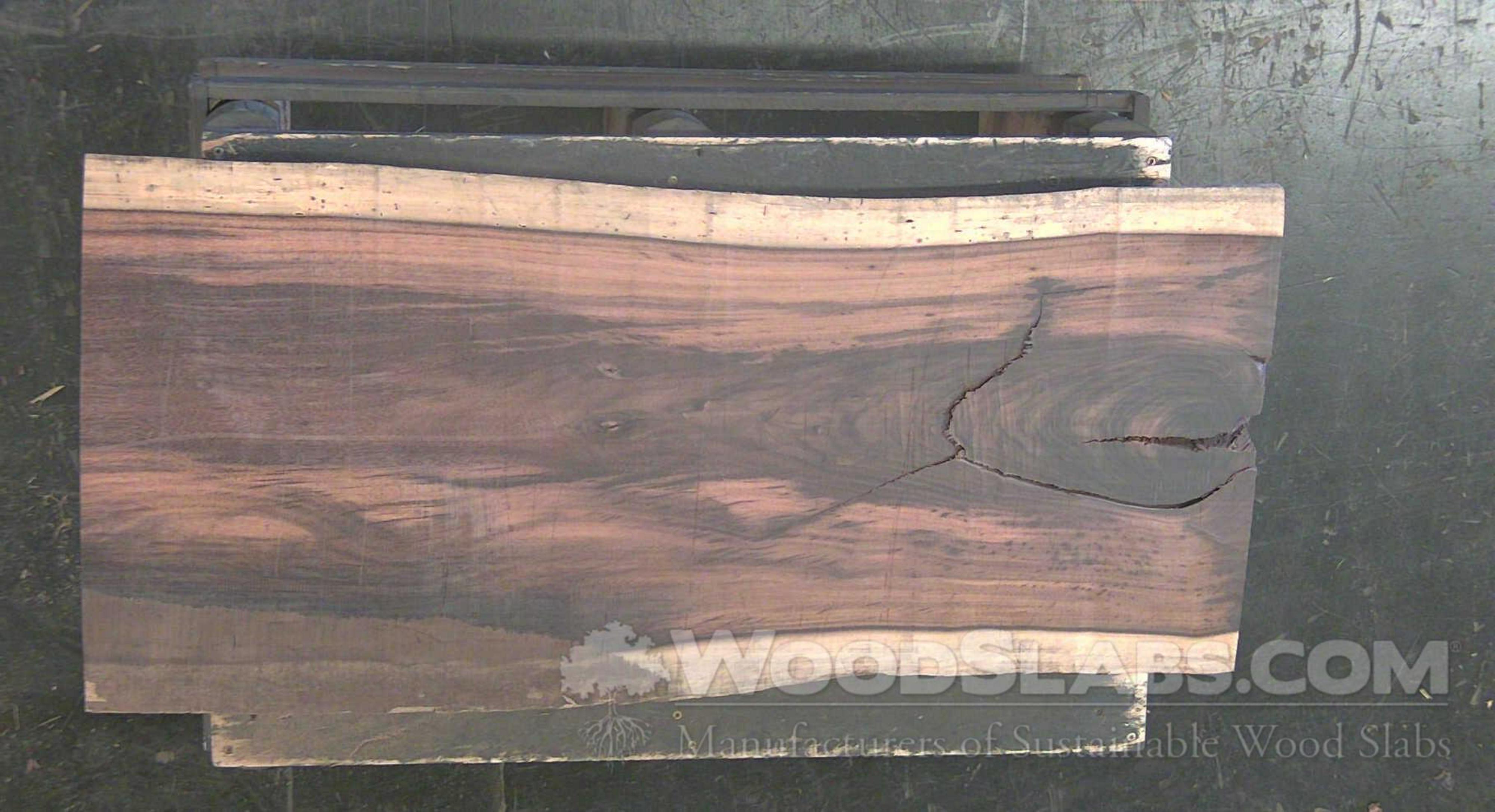  Brazilian Ebony / Pau Santo Wood Slab #8M0-7YN-RB0S